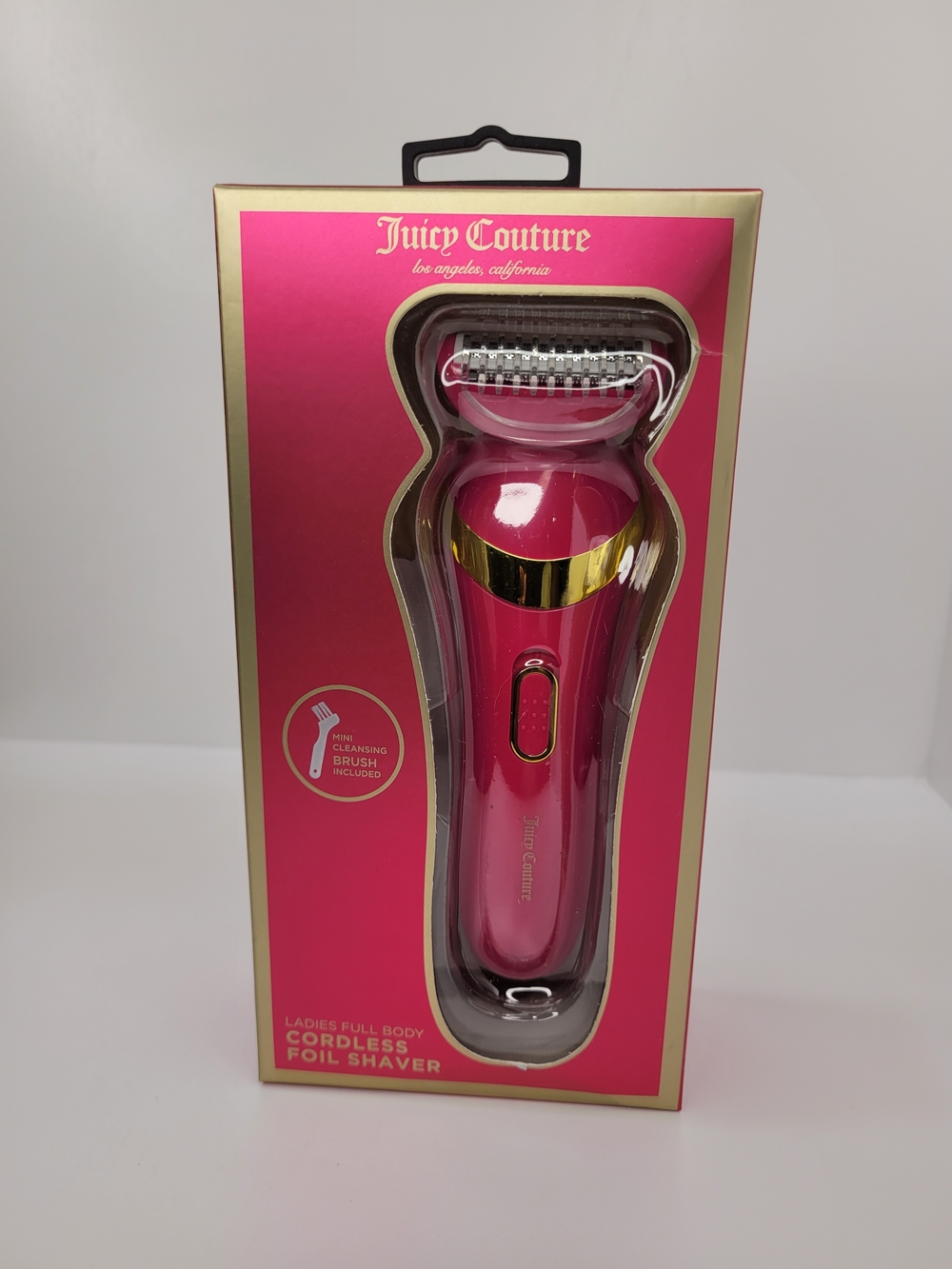 👉✨️ Juicy Couture Cordless Foil Shaver in Hot Pink